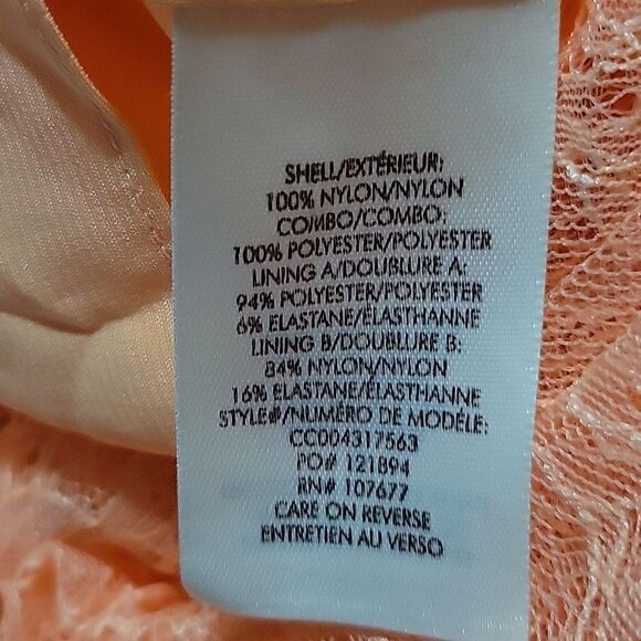 ALICE + OLIVIA peach fairy style  NEW WITH TAGS maxi gown - Picture 13 of 16